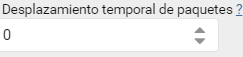 10. cambio de tiempo de paquete