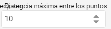 4. Distancia máxima entre puntos