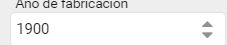 1. Información del modelo/año de fabricación.