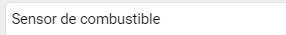 1. Nombre del sensor